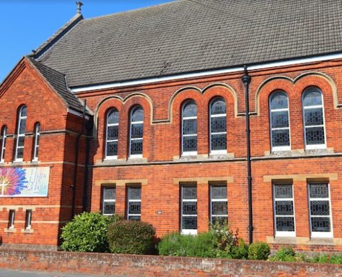 Photo of the baptist church