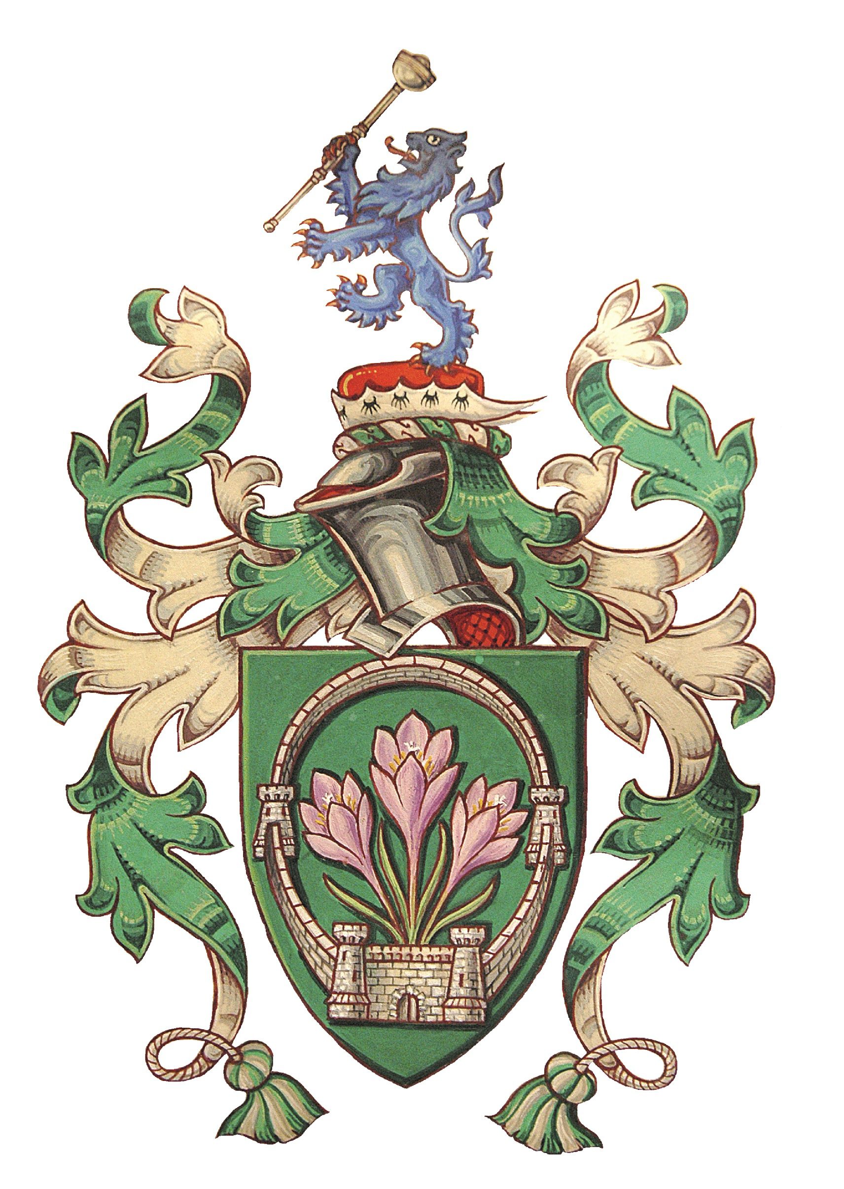 Saffron Walden Town Council coat and arms logo