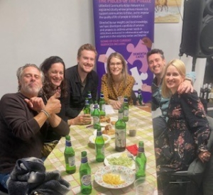 CK5 A group of people posing for a photo at the Mayor's Fundraising Quiz night