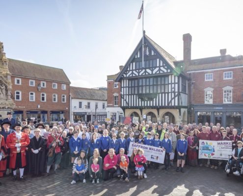 Town of Culture 2028 Bid Community Photo in the market square