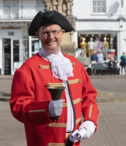 Town Crier Matt Clare