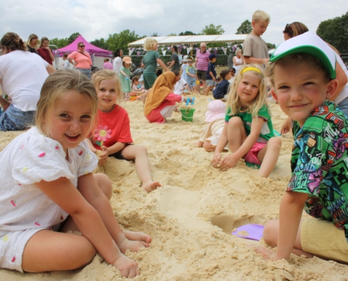 Children on the Beach on the Common